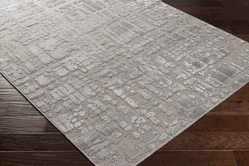 Kewanna Modern Silver Gray Area Rug