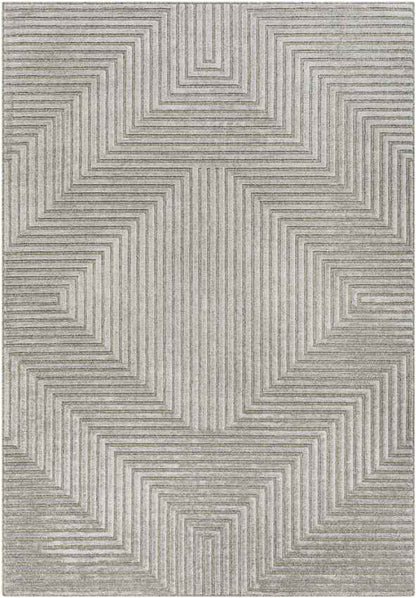 Knightsville Modern Medium Gray Area Rug