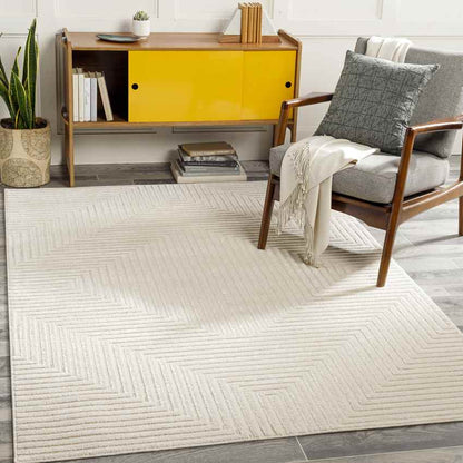 Knightsville Modern Cream Area Rug