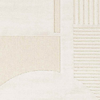 Kouts Modern Beige Area Rug