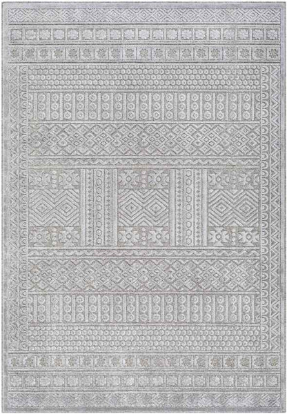 Ladoga Global Silver Gray Area Rug
