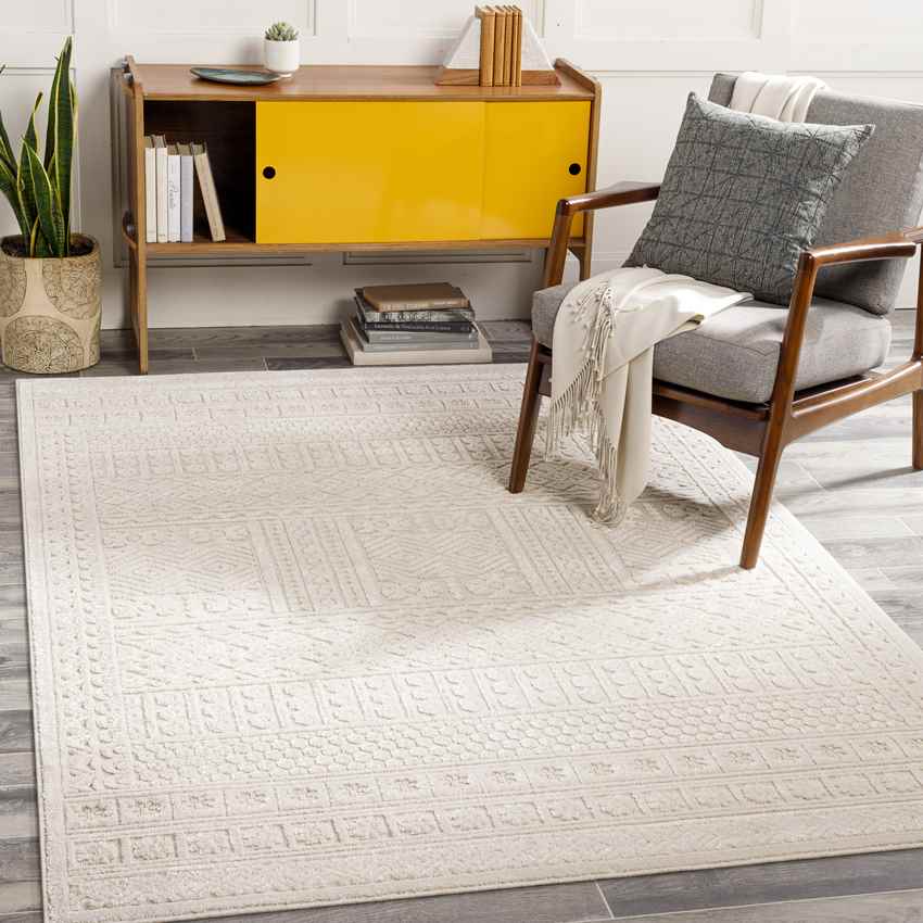 Ladoga Global Cream Area Rug