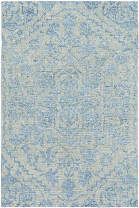 Bedworth Traditional Light Blue Area Rug