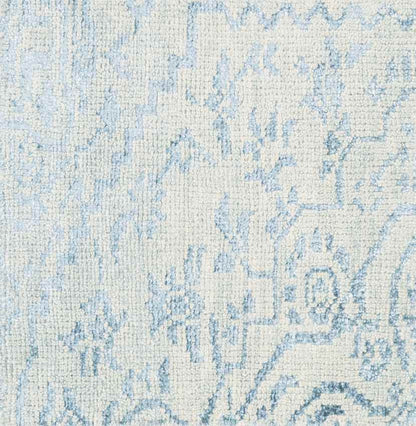 Bedworth Traditional Light Blue Area Rug