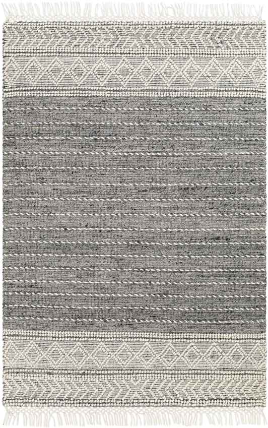 Woodlawn Heights Cottage Charcoal Area Rug