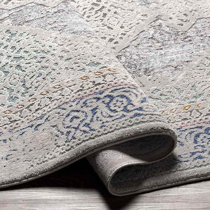 Modoc Traditional Pale Blue Area Rug