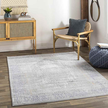 Modoc Traditional Pale Blue Area Rug