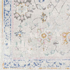 Morristown Traditional Pale Blue Area Rug