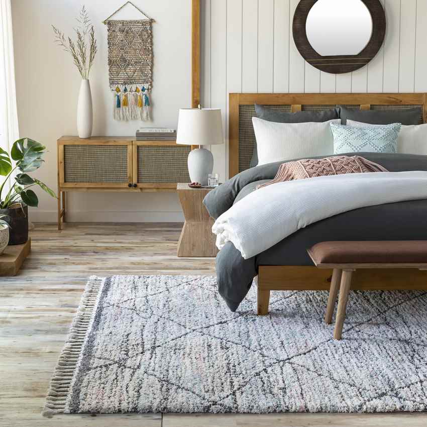 Napoleon Global Charcoal Area Rug