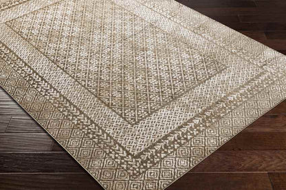Schererville Traditional Camel Washable Area Rug