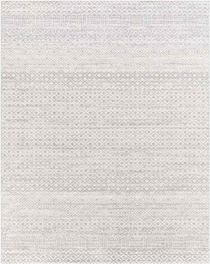 Waynetown Global Light Gray Washable Area Rug