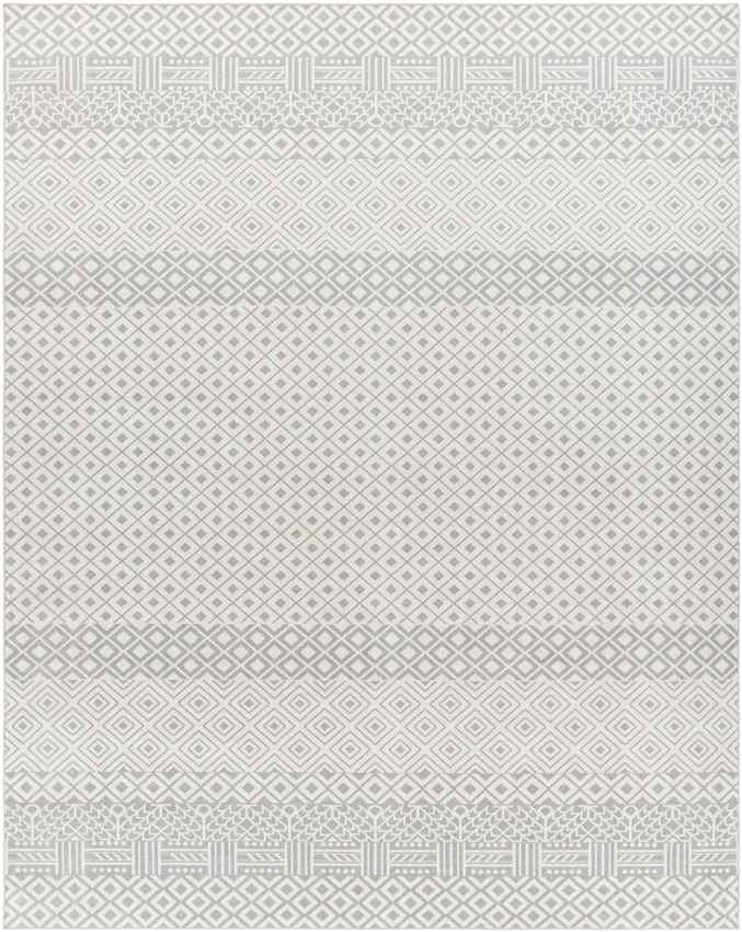 Waynetown Global Gray Washable Area Rug