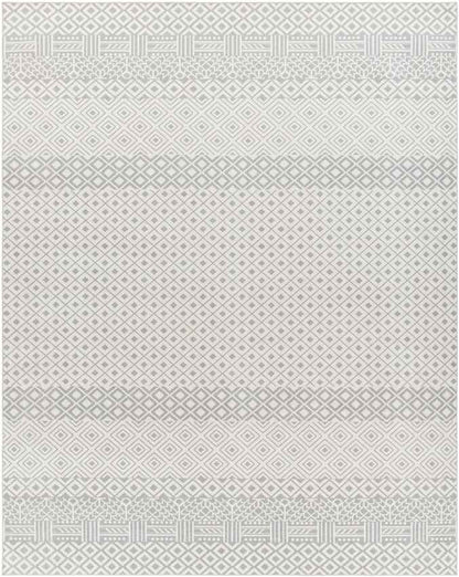 Waynetown Global Gray Washable Area Rug