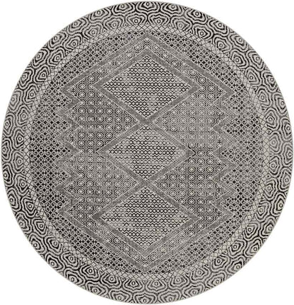 West Harrison Global Gray Washable Area Rug