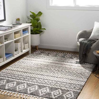 New Market Global Charcoal Area Rug