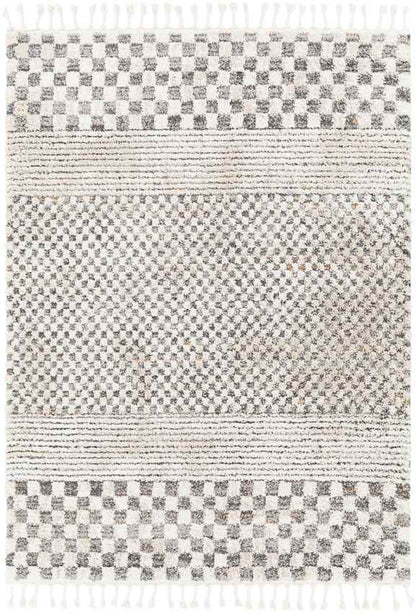 New Point Modern Ivory Area Rug