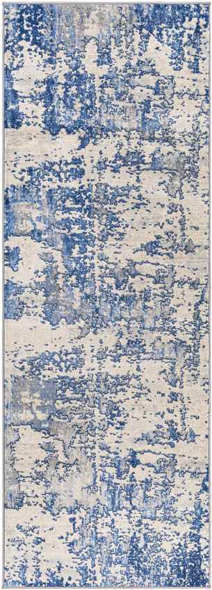 Barett Modern Sky Blue Area Rug
