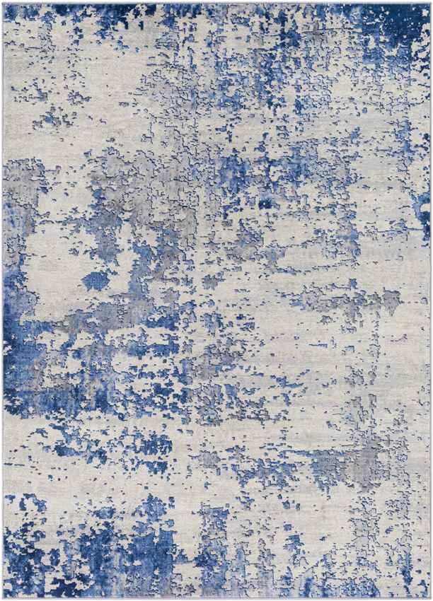 Barett Modern Sky Blue Area Rug