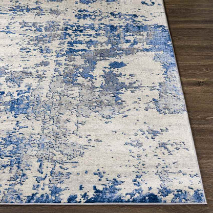 Barett Modern Sky Blue Area Rug