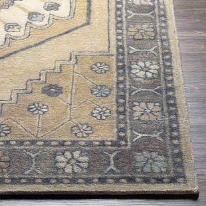 West Lafayette Traditional Khaki Area Rug