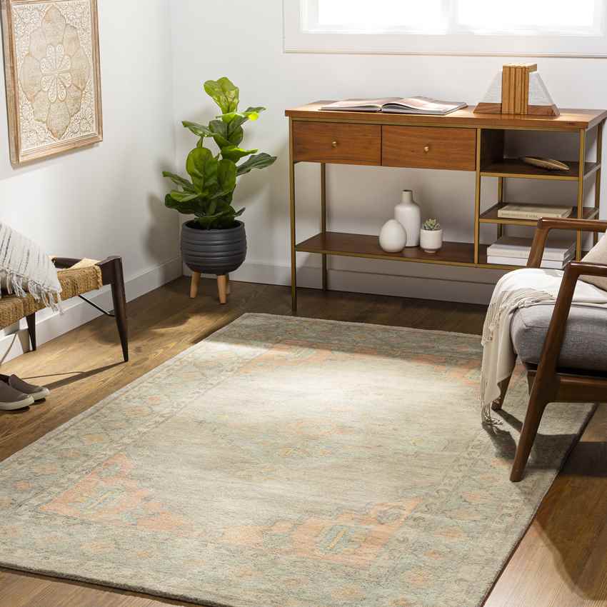 Portage Traditional Sage Area Rug