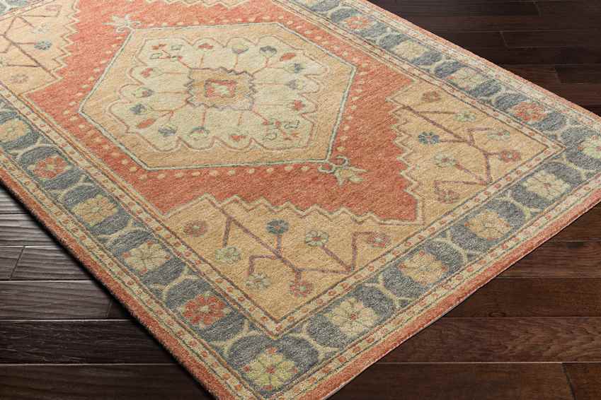 West Lafayette Traditional Rose Area Rug
