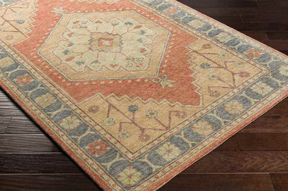West Lafayette Traditional Rose Area Rug