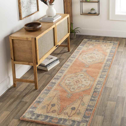 West Lafayette Traditional Rose Area Rug