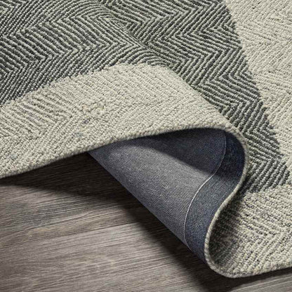 Spiceland Modern Charcoal Area Rug