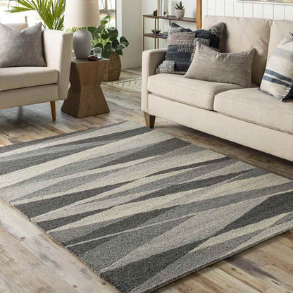 Spurgeon Rustic Dark Gray Area Rug