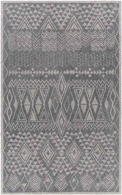 Orestes Global Dark Gray Area Rug