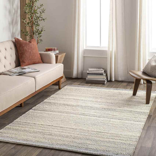 Mount Clare Cottage Beige Area Rug