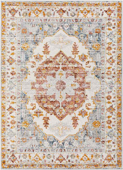 Golden Gate Traditional Tangerine Area Rug