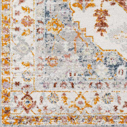 Golden Gate Traditional Tangerine Area Rug