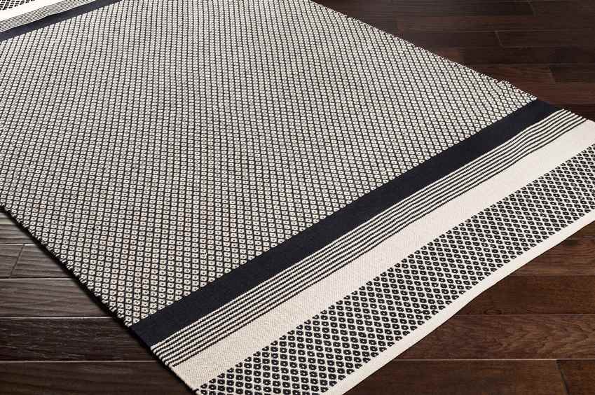 Stillman Valley Rustic Black Area Rug