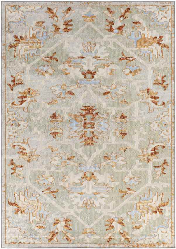 Crest Hill Traditional Sage Area Rug