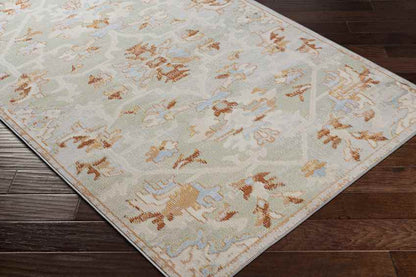 Crest Hill Traditional Sage Area Rug
