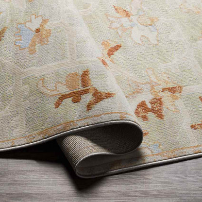 Crest Hill Traditional Sage Area Rug