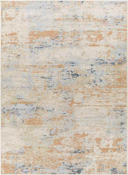 Davis Junction Modern Burnt Orange Area Rug