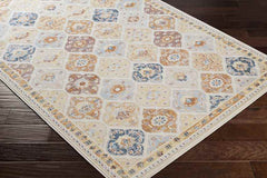 Deer Park Traditional Beige Area Rug