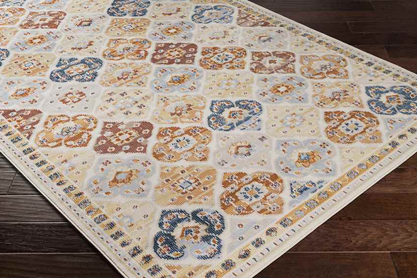 Deer Park Traditional Beige Area Rug