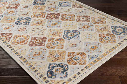 Deer Park Traditional Beige Area Rug