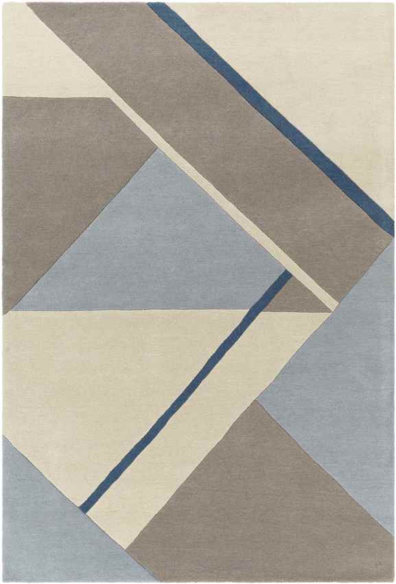 Otterbein Modern Pale Blue Area Rug