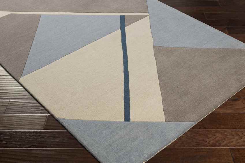 Otterbein Modern Pale Blue Area Rug