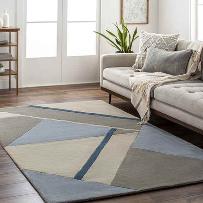 Otterbein Modern Pale Blue Area Rug