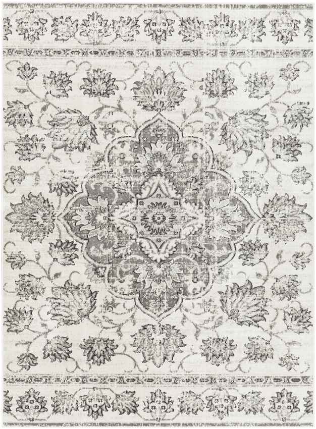 Beverly Shores Traditional Gray Area Rug