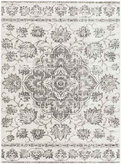 Beverly Shores Traditional Gray Area Rug