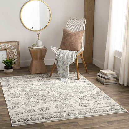 Beverly Shores Traditional Gray Area Rug