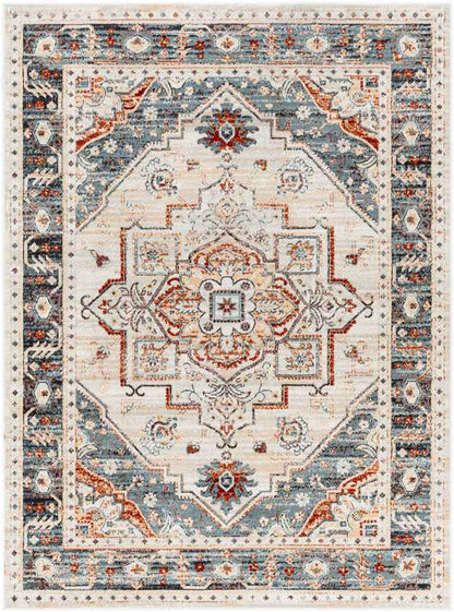 Brownsburg Traditional Cream Area Rug