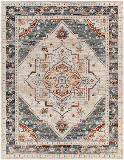 Brownsburg Traditional Cream Area Rug